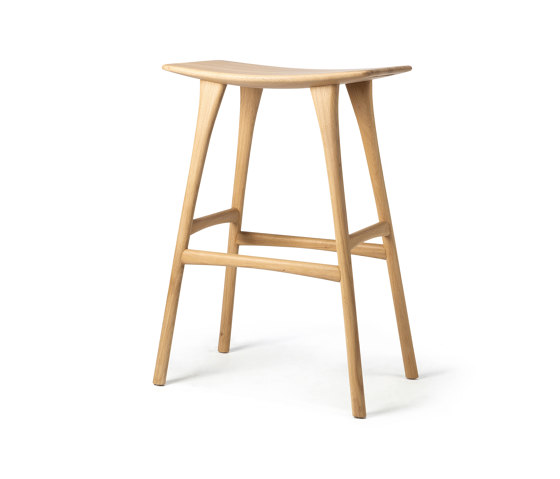 Osso | Oak bar stool - varnished | Tabourets de bar | Ethnicraft