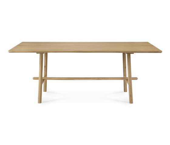 Profile | Oak dining table - varnished | Mesas comedor | Ethnicraft