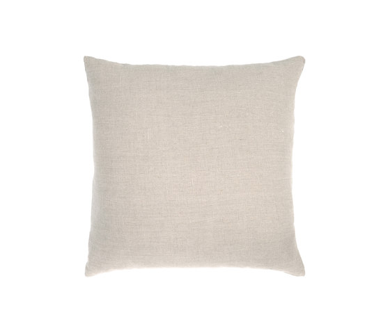 Refined Layers collection | Oat Lin Sauvage cushion - square | Cushions | Ethnicraft
