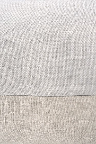 Refined Layers collection | Oat Lin Sauvage cushion - square | Cuscini | Ethnicraft