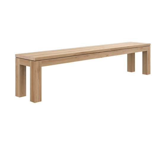 Straight | Oak bench | Benches | Ethnicraft