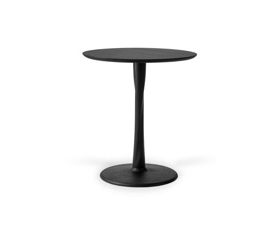 Torsion | Oak black dining table - varnished | Bistro tables | Ethnicraft