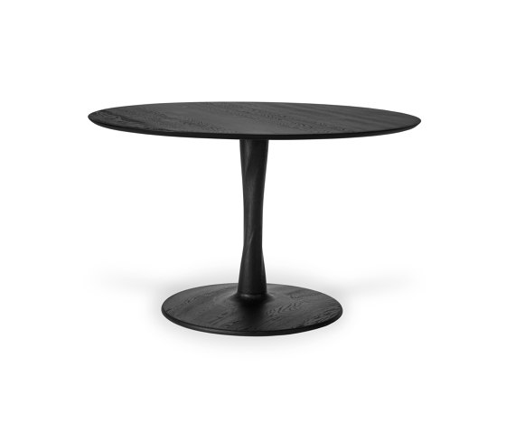 Torsion | Oak black dining table - varnished | Esstische | Ethnicraft