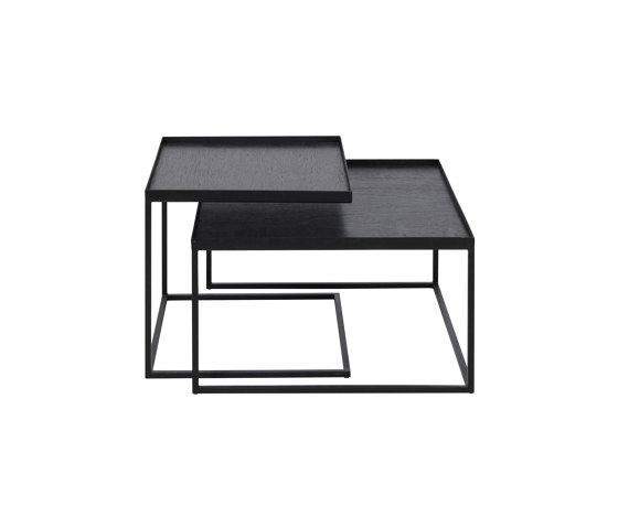 Tray tables | Square tray coffee table set - S/L (trays not included) | Tavolini impilabili | Ethnicraft