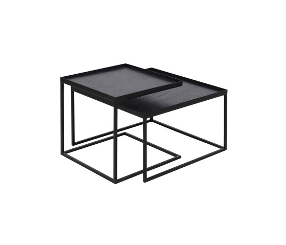 Tray tables | Square tray coffee table set - S/L (trays not included) | Nesting tables | Ethnicraft