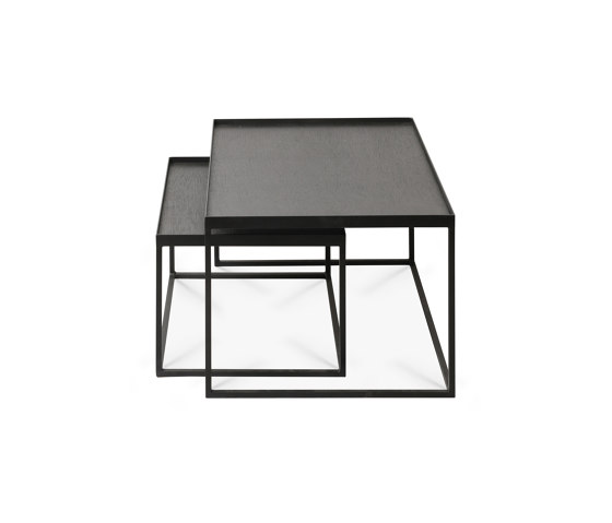 Tray tables | Rectangular tray coffee table set - S/L (trays not included) | Mesas nido | Ethnicraft