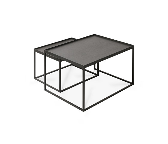Tray tables | Rectangular tray coffee table set - S/L (trays not included) | Satztische | Ethnicraft