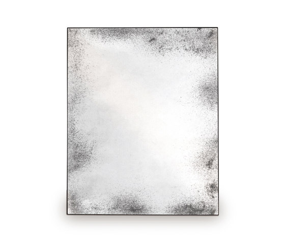 Wall decor | Clear wall mirror - medium aged - metal frame - rectangular | Mirrors | Ethnicraft