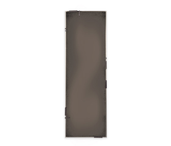 Wall decor | Bronze Frameless floor mirror - medium aged | Spiegel | Ethnicraft