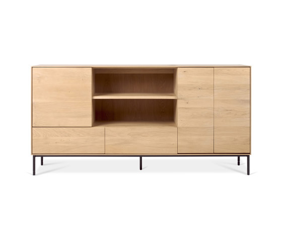Whitebird | Oak sideboard - 3 doors - 2 drawers - varnished | Buffets / Commodes | Ethnicraft