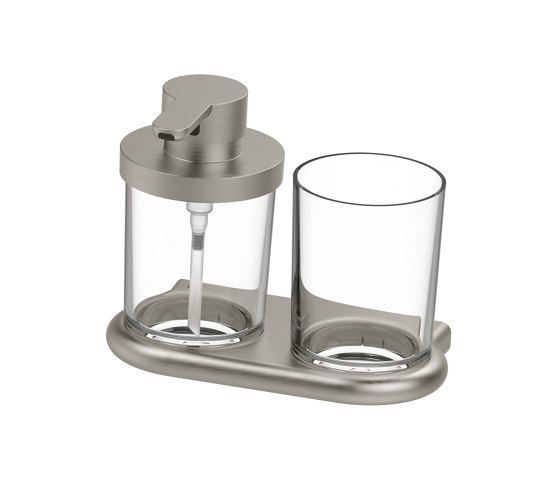 Nia Soap dispenser and glass holder | Dosificadores de jabón | Bodenschatz
