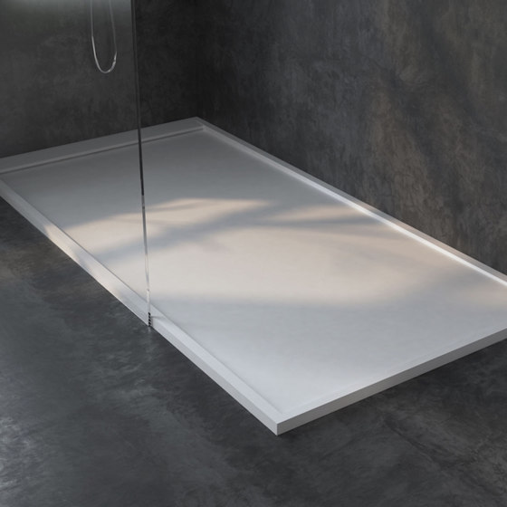 CORIAN® | Sagitta DuPont™ Corian® Raised Shower Tray - Made-to-measure | Shower trays | Riluxa