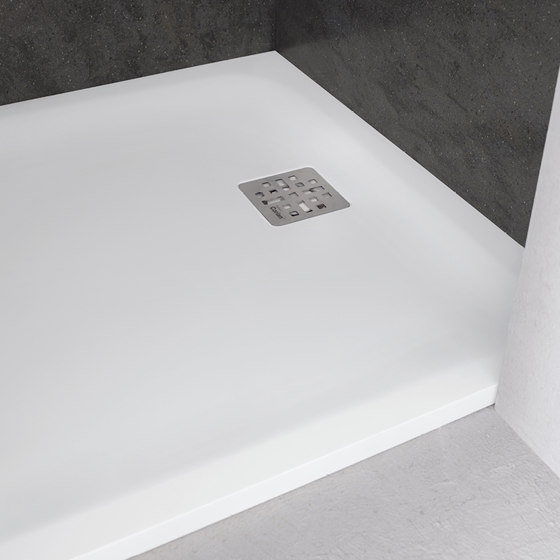 CORIAN® | Casual DuPont™ Corian® Ultra Slim Shower Tray - Made-to-measure | Shower trays | Riluxa