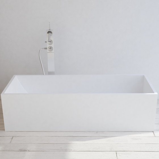 SOLID SURFACE | Biham Vasca da bagno indipendente in Solid Surface - 158cm | Vasche | Riluxa