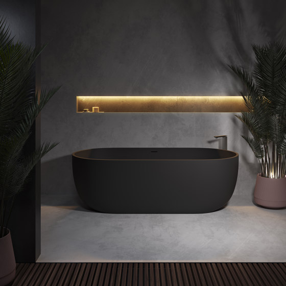 SOLID SURFACE | Zurich Vasca da bagno indipendente in Solid Surface - 170cm | Vasche | Riluxa