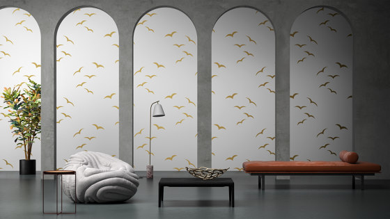 Glossy Pigeons | GP1.04 SG | Wall coverings / wallpapers | YO2