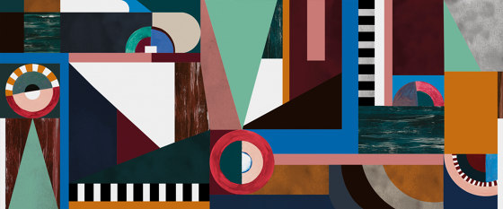Modernisme (Wallpapers) | MD1.01.2 FF | Revêtements muraux / papiers peint | YO2