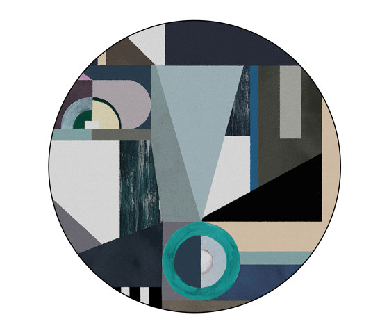 Modernisme (Rugs) | MO3.01.2 | Ø 350 cm | Formatteppiche | YO2