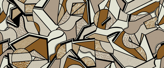 Patchwork (Wallpaper) | PT1.01.3 GL / FF | Revêtements muraux / papiers peint | YO2