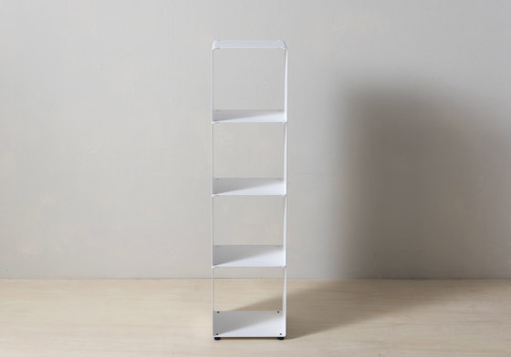TEEtem 4 levels White Column storage | Shelving | Teebooks
