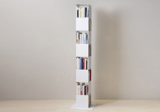 TEEtem 8 levels White Column storage | Shelving | Teebooks