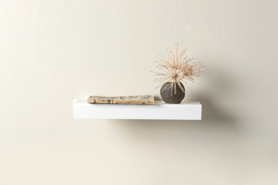BigTEE 45 cm White Design Wall Shelf | Shelving | Teebooks