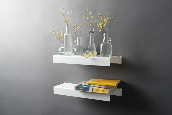 BigTEE 45 cm White Design Wall Shelf | Shelving | Teebooks