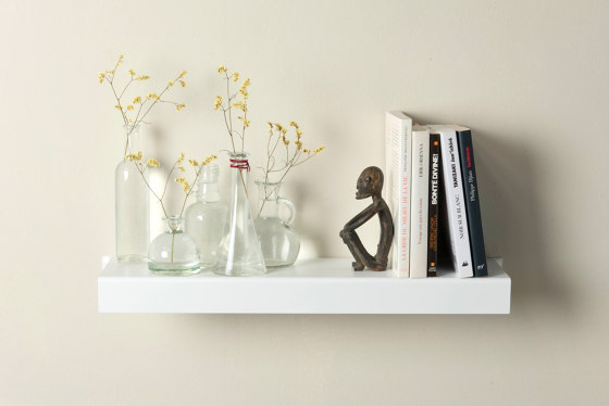 BigTEE  60 cm White Design Wall Shelf | Shelving | Teebooks