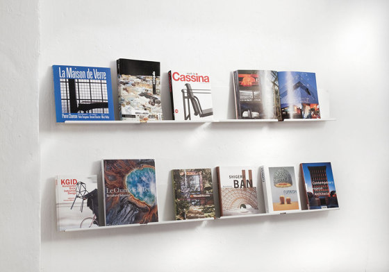 LE White Design Wall Shelf | Shelving | Teebooks