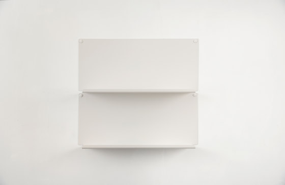 LE Mensola Design bianca | Scaffali | Teebooks