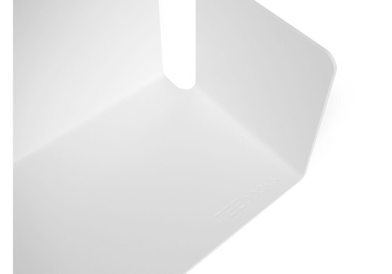 U Mensola modulare in bianco | Scaffali | Teebooks
