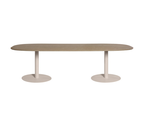 T-Table mesa baja de comedor ovalada | Mesas comedor | Tribù