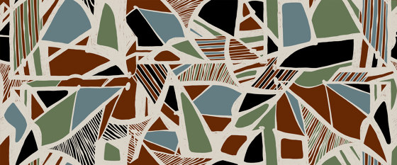 Rhythm and Lines (Wallpapers) | RH1.01.2 GL / FF | Revêtements muraux / papiers peint | YO2