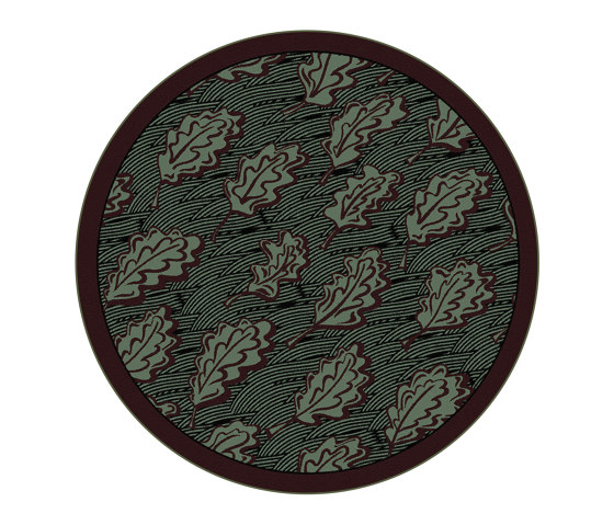 The Oak Leaves (Rugs) | OA3.01.2 | Ø 350 cm | Tappeti / Tappeti design | YO2
