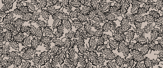 The Oak Leaves (Wallpaper) | OK1.01.1 GL / FF | Carta parati / tappezzeria | YO2