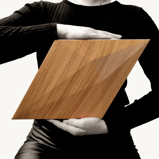 Diamond by Form at Wood | Wood tiles