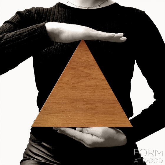 Flat Triangle | Dalles de bois | Form at Wood