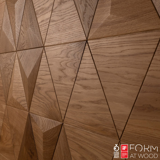 Flat Triangle | Dalles de bois | Form at Wood