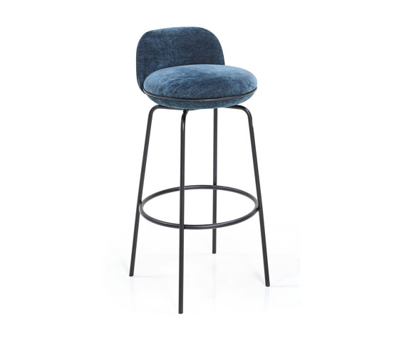 Merwyn Bar stool with backrest | Taburetes de bar | Wittmann