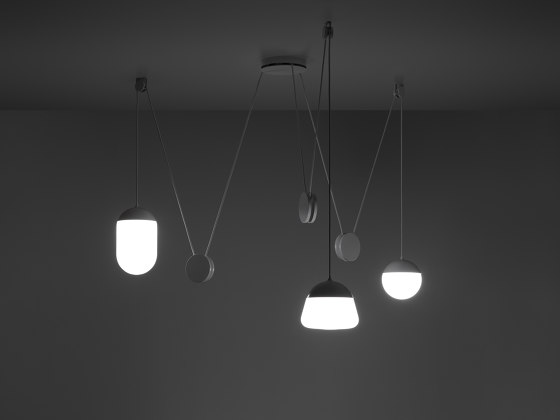 Planets 3 PC1236 | Suspended lights | Brokis