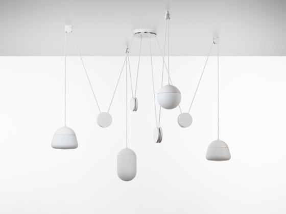Planets 4 PC1237 | Suspended lights | Brokis