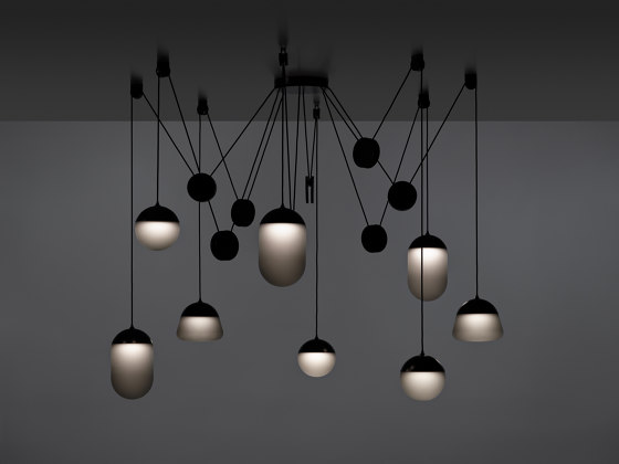 Planets 8 PC1241 | Suspended lights | Brokis