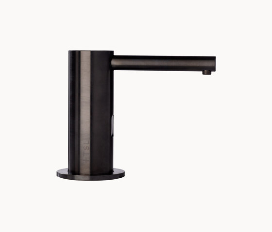 Radius | PVD Black TSL.420 Sensor Deck Mounted Soap Dispenser | Portasapone liquido | The Splash Lab