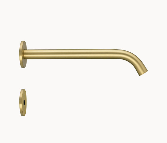 Radius | PVD Brass TSL.882 IR Sensor Tap - Mains Powered | Wash basin taps | The Splash Lab