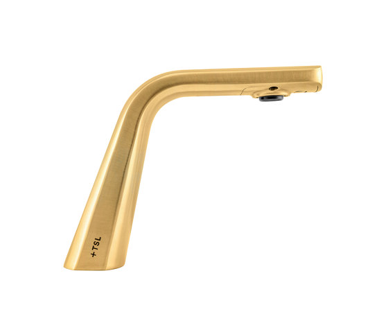 Ribbon | PVD Brass The Ribbon Sensor Tap | Wash basin taps | The Splash Lab