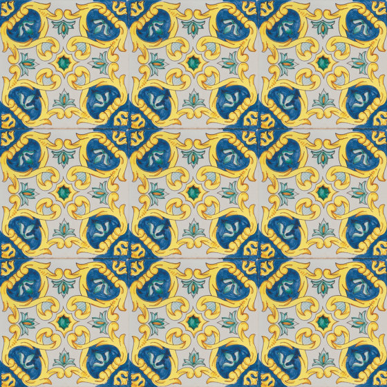LR CV Antico Vietri Lipari blu | Ceramic tiles | La Riggiola