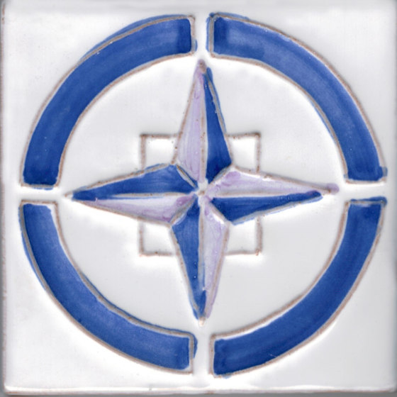 LR CO Cosmos 5 lilla blu | Ceramic tiles | La Riggiola