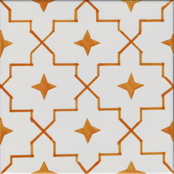 LR PO Stella Alpina arancio pennellata | Ceramic tiles | La Riggiola