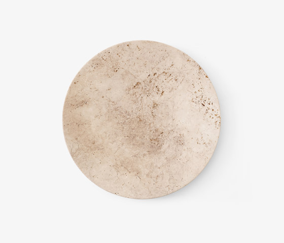 &Tradition Collect | Plate SC55 Travertine | Schalen | &TRADITION