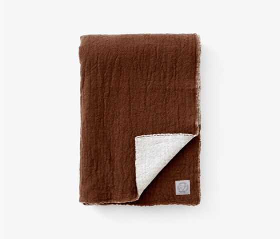 &Tradition Collect | Woolen Blanket SC34 Cloud & Amber | Mantas | &TRADITION